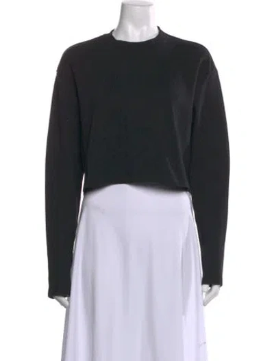 Pre-owned Wardrobe.nyc Crew Neck Sweater In Black
