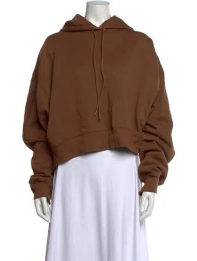 Pre-owned Wardrobe.nyc Crew Neck Sweater In Brown