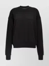 Wardrobe.nyc Crew Neck Sweatshirt Ribbed Cuffs