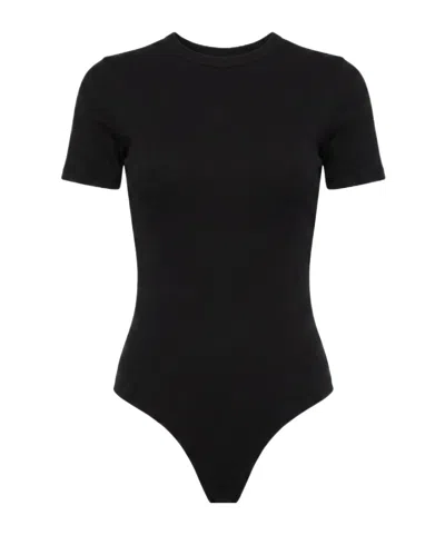 Wardrobe.nyc Crew-neck Bodysuit In Black