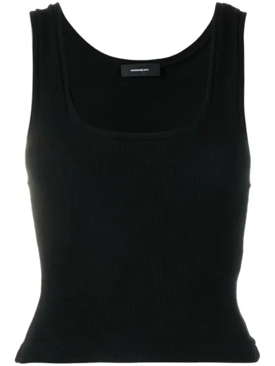 Wardrobe.nyc Crop Tank Clothing In Black