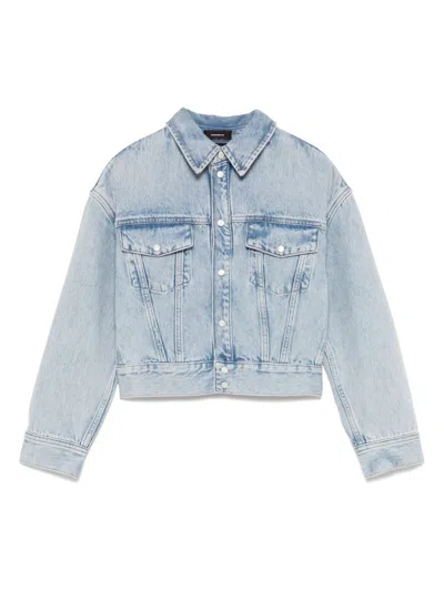 WARDROBE.NYC CROPPED DENIM JACKET