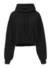 Wardrobe.nyc Oversize Hooded Top In Black