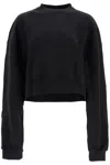 Wardrobe.nyc Oversized Cotton Sweatshirt In Black