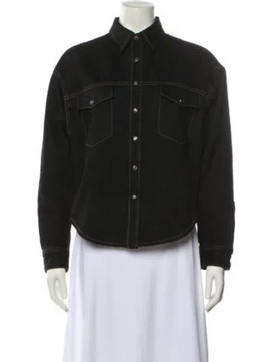 Pre-owned Wardrobe.nyc Denim Jacket In Black