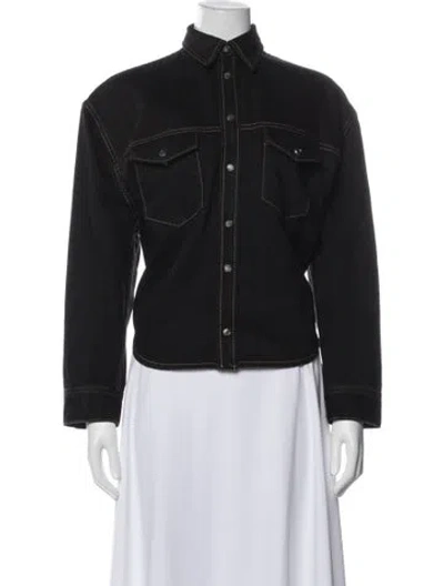 Pre-owned Wardrobe.nyc Denim Jacket In Black