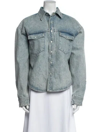 Pre-owned Wardrobe.nyc Denim Jacket In Blue