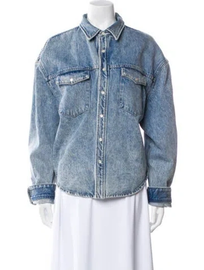 Pre-owned Wardrobe.nyc Denim Jacket In Blue
