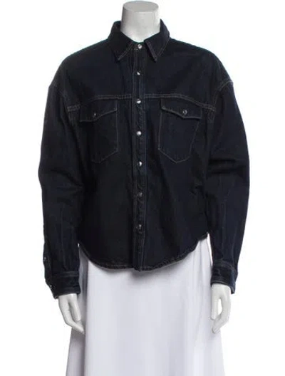 Pre-owned Wardrobe.nyc Denim Jacket In Blue