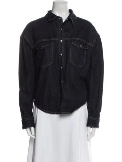 Pre-owned Wardrobe.nyc Denim Jacket In Blue