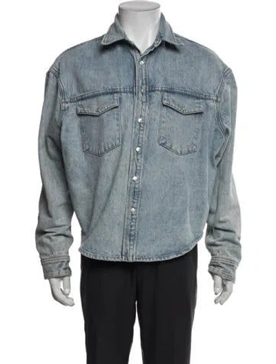 Pre-owned Wardrobe.nyc Denim Jacket In Blue