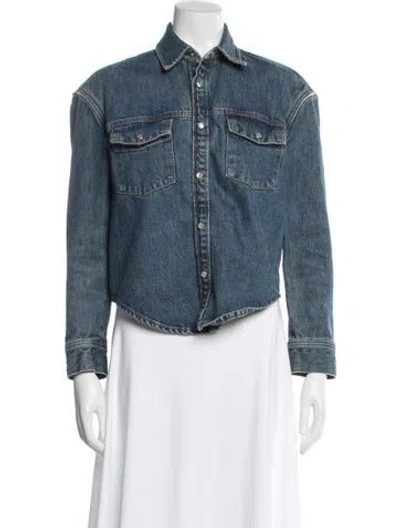 Pre-owned Wardrobe.nyc Denim Jacket In Blue