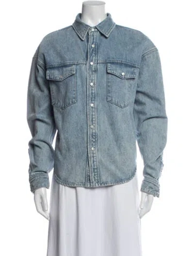 Pre-owned Wardrobe.nyc Denim Jacket In Blue