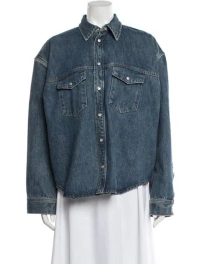 Pre-owned Wardrobe.nyc Denim Jacket In Blue