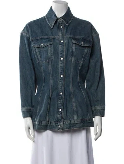 Pre-owned Wardrobe.nyc Denim Jacket In Blue