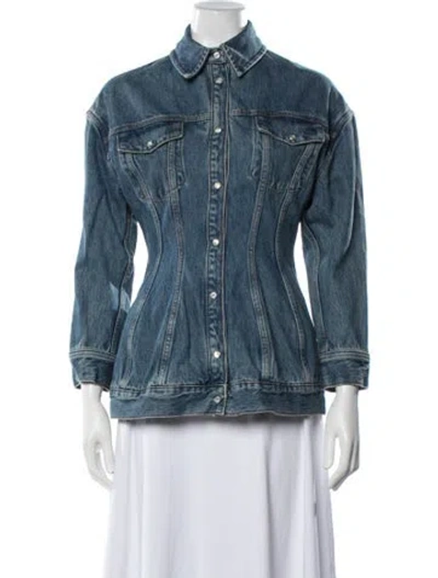 Pre-owned Wardrobe.nyc Denim Jacket In Blue