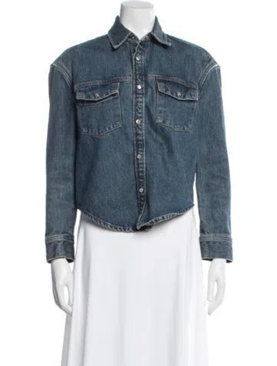 Pre-owned Wardrobe.nyc Denim Jacket In Blue