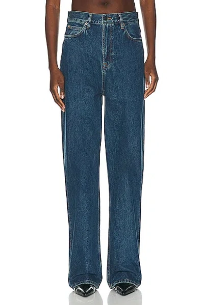 Wardrobe.nyc Low Rise In Indigo