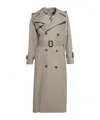 Wardrobe.nyc Double-breasted Belted Trench Coat In Gray
