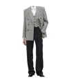 Wardrobe.nyc Double-breasted Blazer In Black