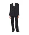 Wardrobe.nyc Double Breasted Blazer In Black