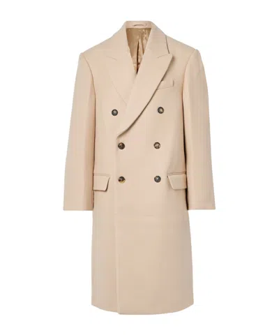 Wardrobe.nyc Double-breasted Coat In Brown