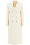 Wardrobe.nyc Double-breasted Maxi Coat In White
