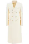 Wardrobe.nyc Double-breasted Maxi Coat In White