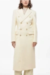 Wardrobe.nyc Double-breasted Virgin Wool Coat In Nude