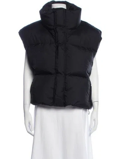 Pre-owned Wardrobe.nyc Down Puffer Vest In Black