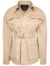 Wardrobe.nyc Drill Parka In Neutrals