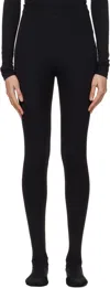Wardrobe.nyc Elastic Plain Knitted Skinny Pants