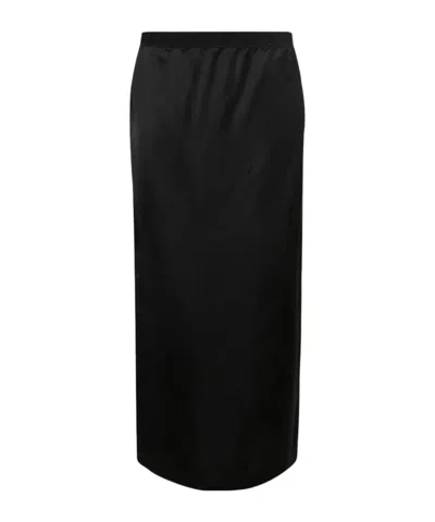 WARDROBE.NYC ELASTIC WAIST MIDI SKIRT