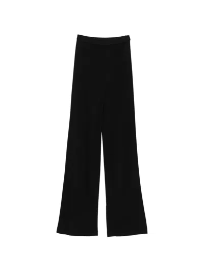 Wardrobe.nyc Elasticated Palazzo Pants In Black