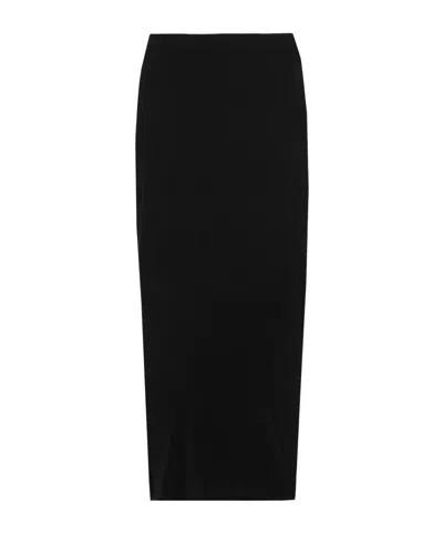 Wardrobe.nyc Elasticated-waistband Maxi Skirt In Black