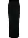 Wardrobe.nyc Elasticated-waistband Maxi Skirt In Black
