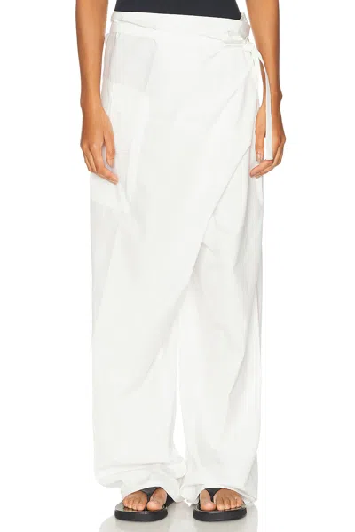 Wardrobe.nyc Fisherman Pant In White
