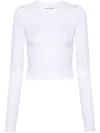 Wardrobe.nyc Opaque Stretch Jersey T-shirt