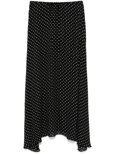 Wardrobe.nyc Flared Skirt In Black