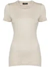 Wardrobe.nyc Crew-neck Cotton T-shirt In Grey