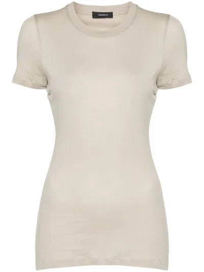 WARDROBE.NYC SHORT-SLEEVE COTTON T-SHIRT - WOMEN'S - COTTON
