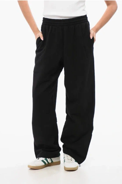 Wardrobe.nyc Hailey Bieber Brushed Cotton Joggers With Ankle Zip