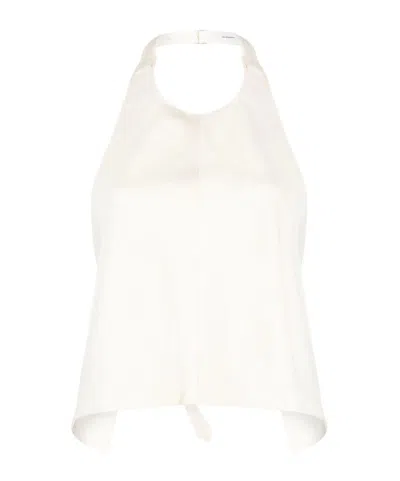 Wardrobe.nyc Halter Neck Wool Vest