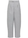 Wardrobe.nyc Tapered Tailored Trousers In Grey