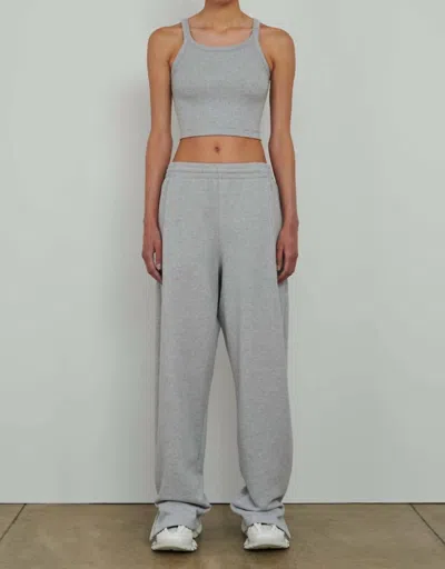 Wardrobe.nyc Hb Track Pants In Gray Marl In Multi