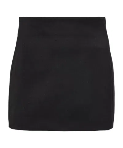 Wardrobe.nyc High-waisted Straight Skirt In Black