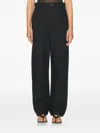 Wardrobe.nyc High-waisted Trousers In Black