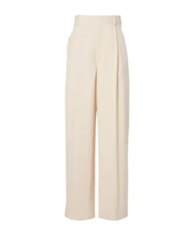 Wardrobe.nyc High-rise Wide-leg Pants In Neutral