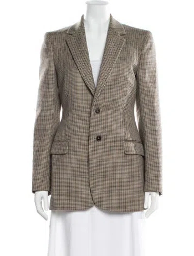 Pre-owned Wardrobe.nyc Houndstooth Print Blazer In Multi