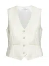 Wardrobe.nyc Cropped Wool Vest In Beige